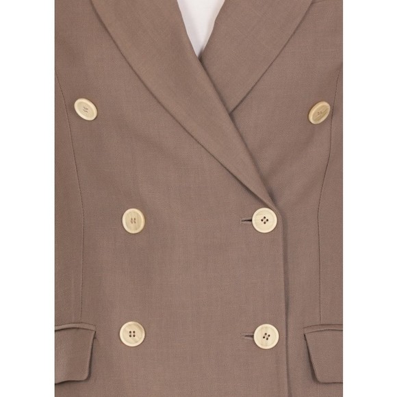 Brunello Cucinelli Brown Linen Blend Blazer - NWT - Picture 5 of 5